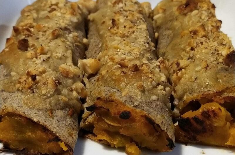 Cannelloni gluten-free "homemade" alla zucca, castagne e nocciole