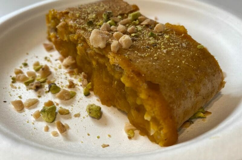 Strudel di mele, zucca e castagne